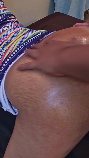 Jaw-dropping moment from "Big Booty Girlfriend Fucked Before Going To College."