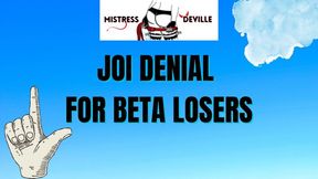 JOI denial for small dick losers