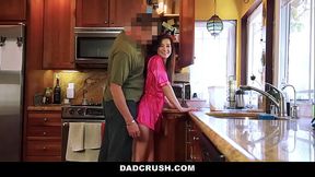 Making breakfast when he came in the kitchen and fucked me&nbsp_- Enter FAMILY26 on official site for discount