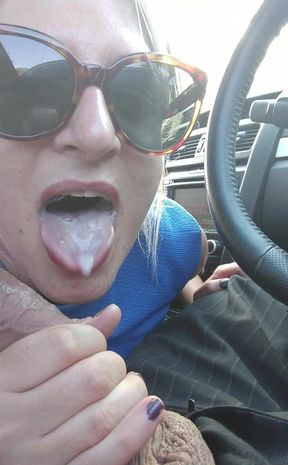 Flashback My First Ever Car Blowjob Vid!