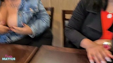 Fomos num barzinho e a BBW gostosa mostrou os peitão gostoso levamos pra casa e ela achou o pau do Lukas Lindo