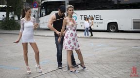 Attention Whore Yunno X Humilated, Punished, and Gang Fucked in Public