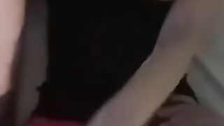 Hubby Finger Fucked Wifey and Jerks off her Bf while she Blows