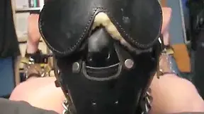 Strong Hogtied Slaveboy