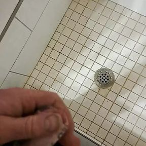 Shower pissing