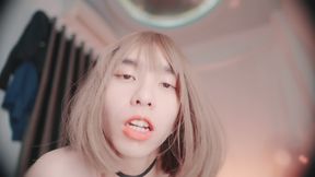 Asian Sissy JOI and Cumming POV