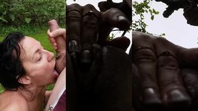 si tu viens en balade dans la foret avec moi attend toi a ce genre de tete a...