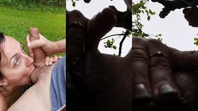 si tu viens en balade dans la foret avec moi attend toi a ce genre de tete a...