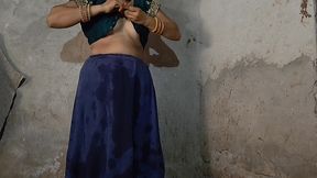 indian beutiful very hot wife fucked bathroom