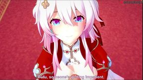 march 7th red pov sex - honkai star rail - full & pov version on sheer & ptrn: fantasyking3