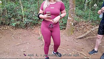 Na trilha encontramos o macho ideal - Fodeu no pelo