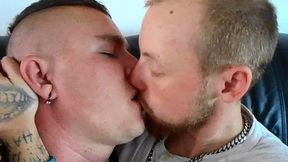 Gay Kissing and Tongue Fetish 26 - CUSTOM VIDEO - JC Dickerson - Leo Blue - Manpuppy - WMV 720