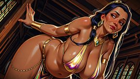 Ai Sexy Jasmine Aladdin Princess Nude