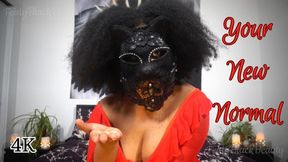 Your New Normal: Ebony Findom Drain 4K