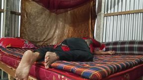 Desi Bangla aunty with First-time