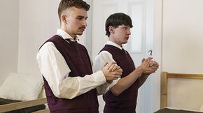 Pure little Catholic boys