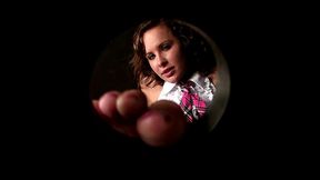 katie st. ives deep throats gloryhole cock