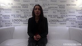 Oiled Babe At Casting