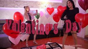 Short life of office balloons after Valentines Day **4K**