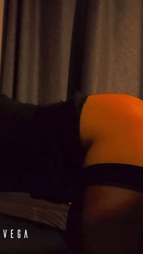 Post-burlesque Passion Fuck: Dress up Tease, Sloppy Blowjob, Rough Doggy, Pillow Missionary Orgasm & Condom Creampie