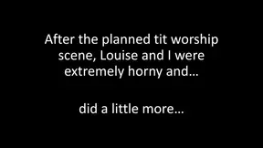 Hot milf Louise Bordeaux gets steamed up with older man in hotel room