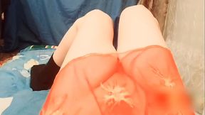 Lacy lingerie and a bratty mood