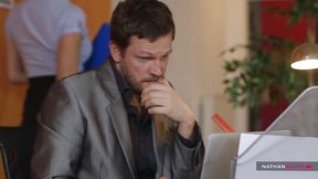 Boss Seduces Secretary Martina Gold &mdash;  Big Dick🍆 Slams Into Her Gaping Asshole - Teaser