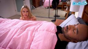 ”Teen Stepsis With Braces Fucks After Massage”