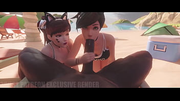 Tracer and d.va suck bbc