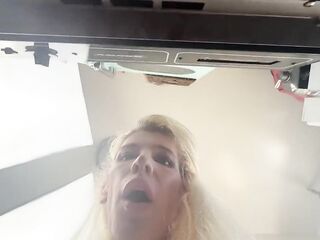 Trans Giantess Gourmet two - Poundcake - Solo Anal and a Massive Ejaculation