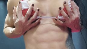 Rock-Hard Abs Show: Pure Control & Muscle Definition