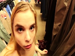 Chaturbate PavlovsWhore Public Oral and Cumwalk at the Mall