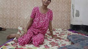 Big Titty Indian Housewife Fucks Help in Laundry Room