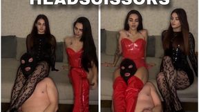 PBP Headscissors Punishment By Mistress Kelly And Mistress Jennifer
