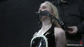 Three Models Suffer on Their Knees Live, Part 1