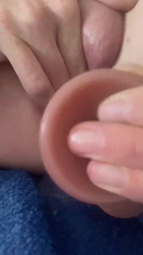 Vegetables, My Cock and Dildo Fucked in the Ass