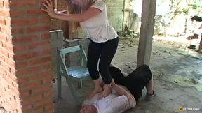 Feet Domiantion Latin Mistress