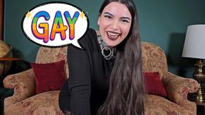Quick Reminder You’re Gay - Bisexual Encouragement Humiliation with Humiliatrix Countess Wednesday - Encouraged Bi, Imposed Bi, Gay Encouragement MP4