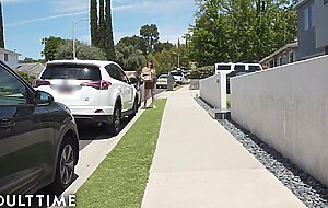 ADULT TIME - The Lesbian MILFs Next-door Take Turns On Lonely Housewife Kendra James