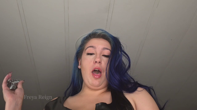 POV Ball Busting Pegging In and Out of Chastity: Worship Large breasts and Sweaty Armpits While BConsuming your Balls To Earn Your Orgasm