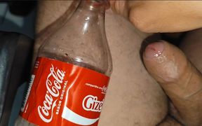 Boy Gets His Dick Stuck in a Coca-cola Bottle