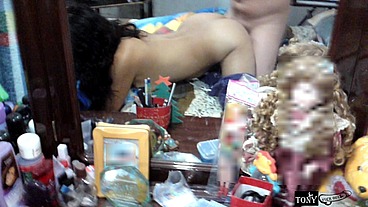 Dándole duro por el culo a la novia de mi mejor amigo