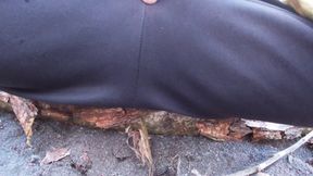 Sweaty Jock Jerks off in Forest While Talking Dirty - Hairy, Uncut &amp; Verbal (part 1)