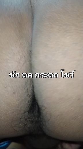 Asian twink solo plays with his ass and farting
