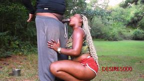 blowjob and twerking amateur couple