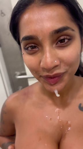 Sex in the Airport Bathroom with My Wife - Yasmina Khan