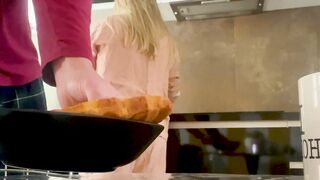 Amateur Couple Heating Up The Kitchen With Passionate Sex