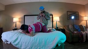 Rapper Fucks Hot Tgirl in Chastity