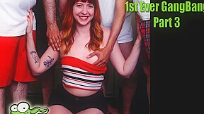 1st Ever Gangbang 3 With Hannah Grace