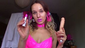 SISSY Pink LIP BJ Training